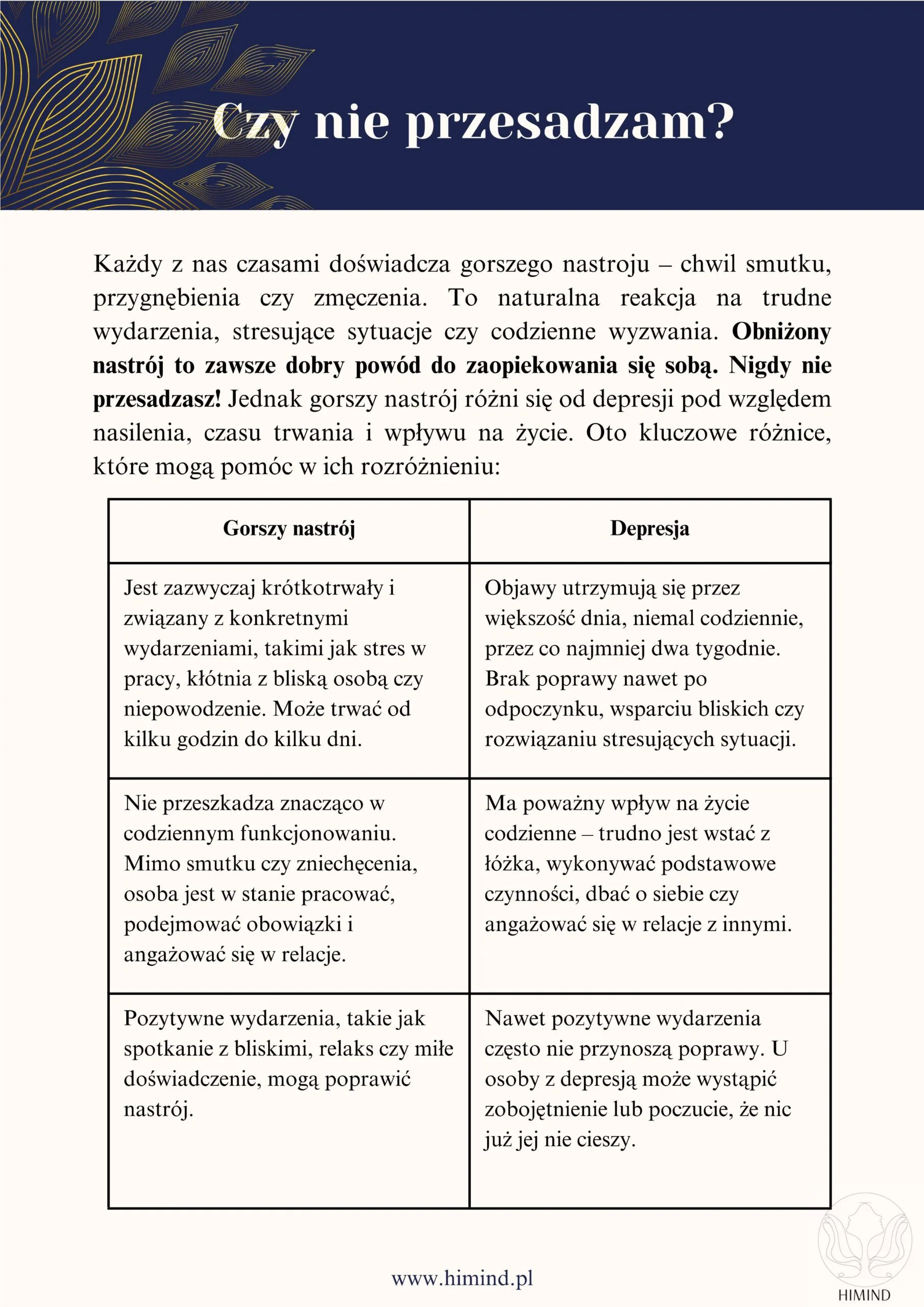 Depresja - ebook - Instytut Psychoterapii i Rozwoju HiMind - podgląd 2
