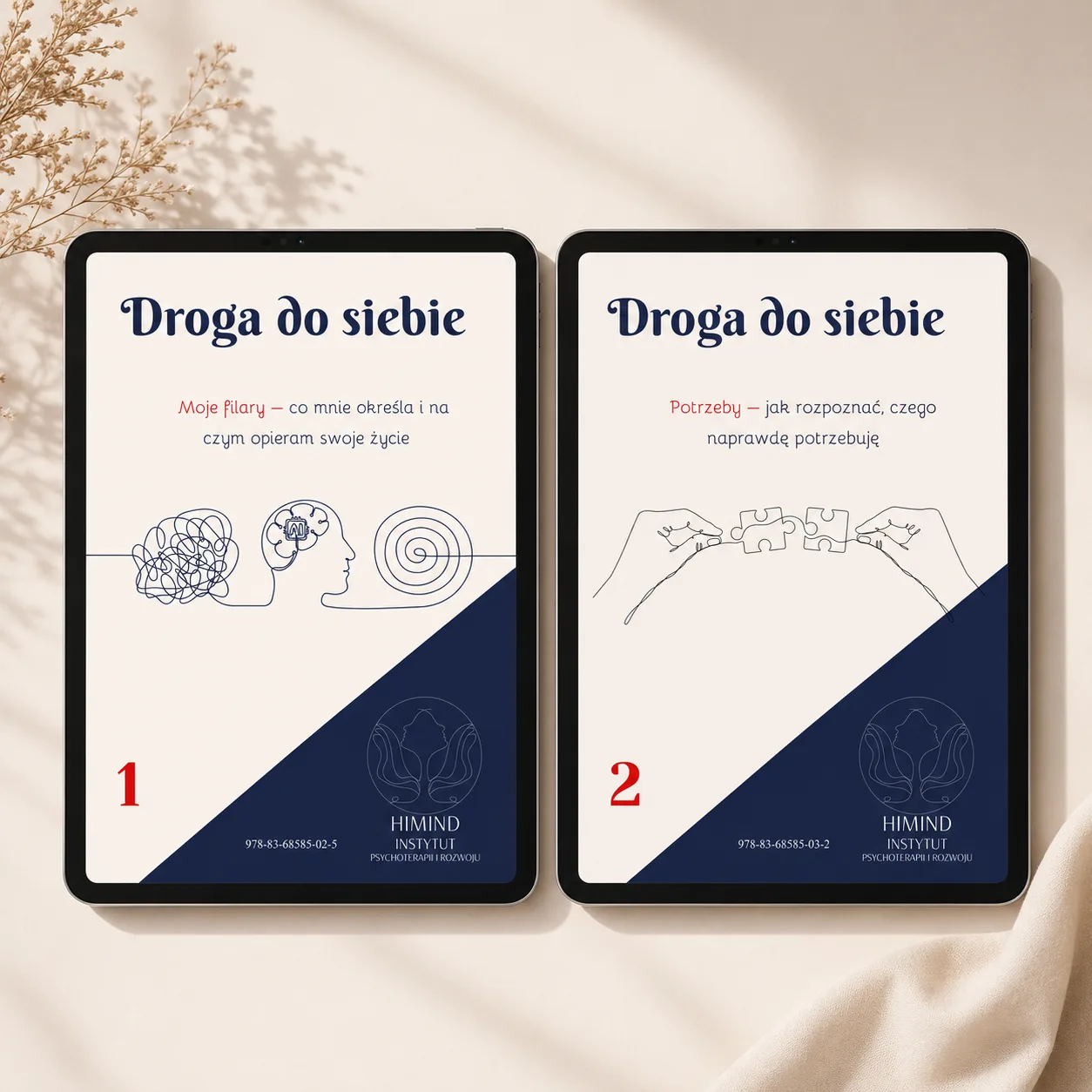 Zestaw Droga do siebie – Moje filary i Potrzeby - Instytut Psychoterapii i Rozwoju HiMind